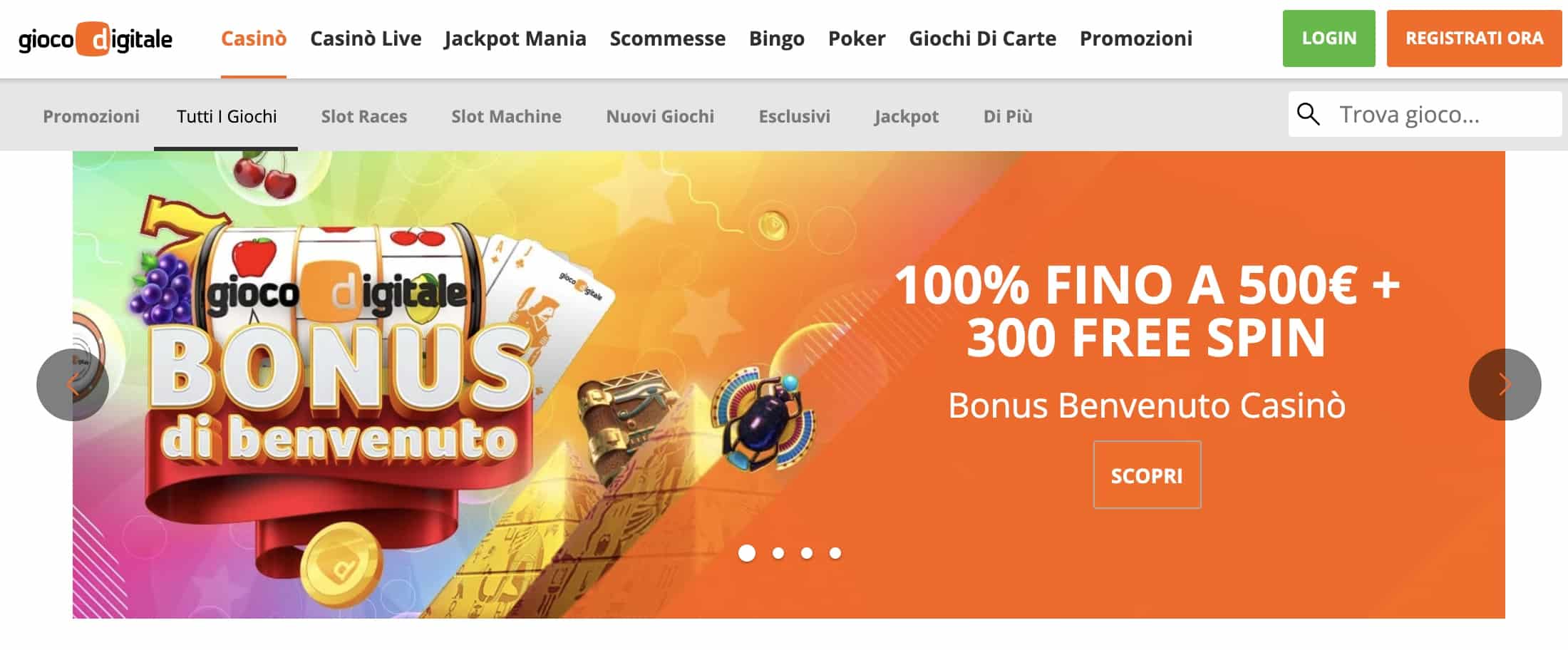 Digital Game Casino Bonuses